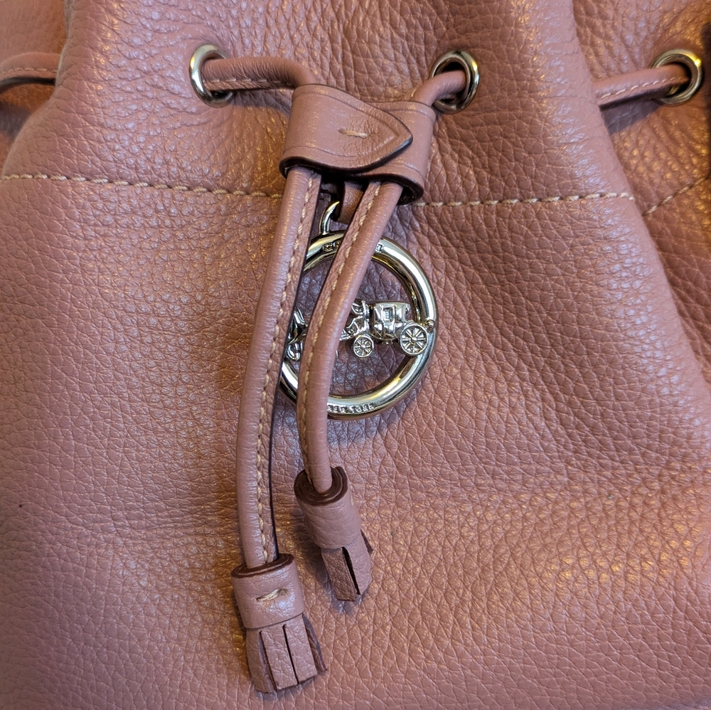 Coach Elle Bucket Bag in Mauve - Picture 5 of 9